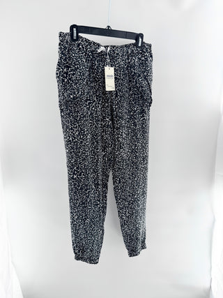 Derek Lam pattern silk blend jogger pants, 6