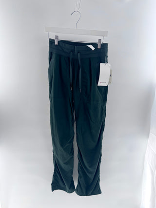 Lululemon Green drawstring midi-rise jogger pants, 4