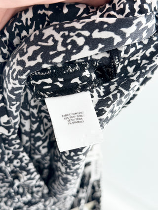 Derek Lam pattern silk blend jogger pants, 6