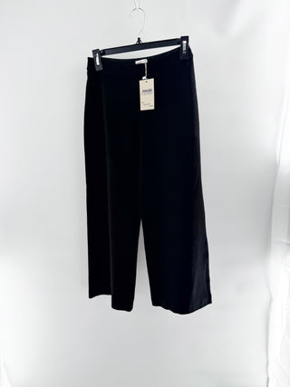 Rosetta Getty pull-on wide-leg knit pants crafted from stretch knit fabric, S