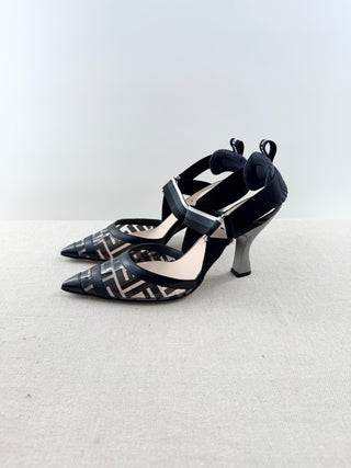 Fendi colibri runwat FF zucca mesh shoes, 40.5