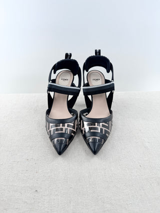 Fendi colibri runwat FF zucca mesh shoes, 40.5