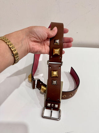 Prada studded belt, L/XL