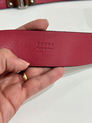 Prada studded belt, L/XL