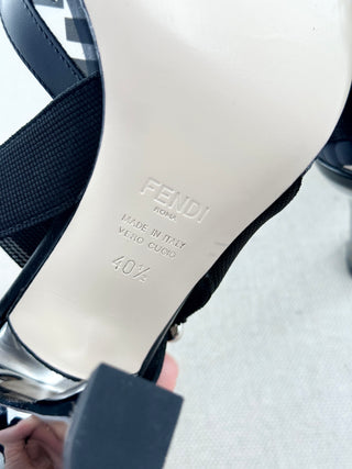 Fendi colibri runwat FF zucca mesh shoes, 40.5