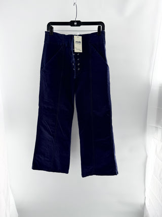 A.L.C. cotton crop wide leg pants, 10