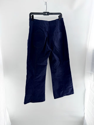 A.L.C. cotton crop wide leg pants, 10