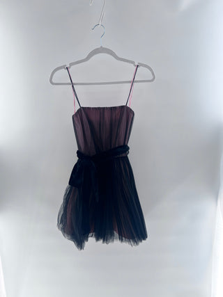 Alice & Olivia strapless tulle mini dress, 0