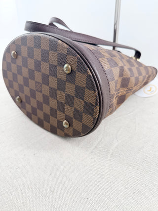 Louis Vuitton marais bucket bag damier ebene