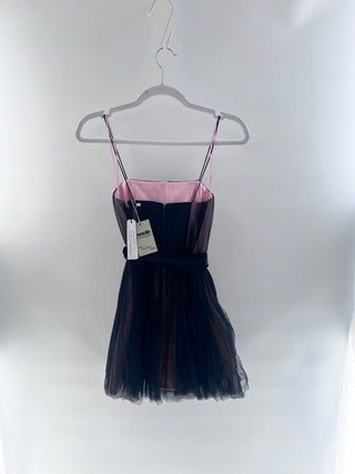 Alice & Olivia strapless tulle mini dress, 0