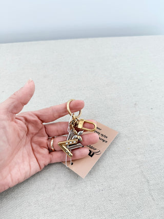 Louis Vuitton twist bag charm and key holder