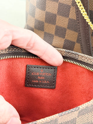 Louis Vuitton marais bucket bag damier ebene