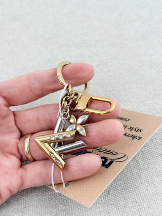 Louis Vuitton twist bag charm and key holder