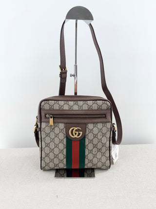 Gucci ophidia medium messenger bag supreme coated canvas