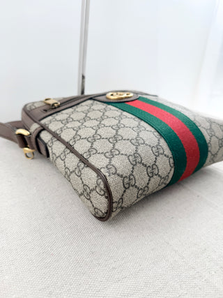 Gucci ophidia medium messenger bag supreme coated canvas