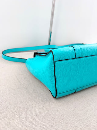 Mulberry leather bag with strap