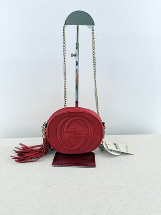 Gucci mini soho leather chain bag