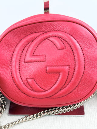 Gucci mini soho leather chain bag