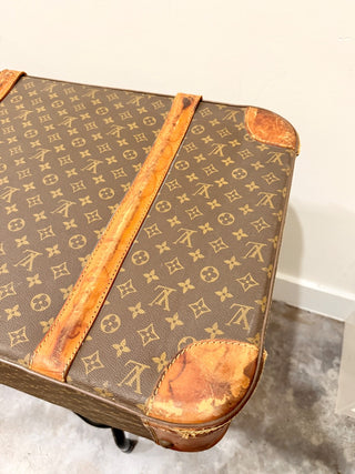Louis Vuitton Vintage Monogram Canvas Suitcase Brown/Tan