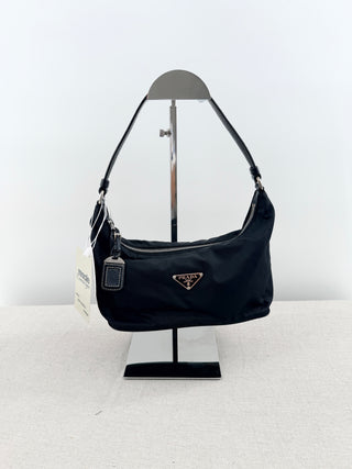 Prada vintage nylon small shoulder bag