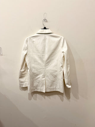 Bottega Veneta Soft Tailored Single Breasted Blazer White Women's IT 36 / 0 US