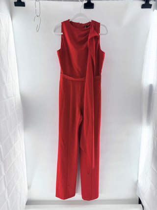 Black halo wide leg jumpsuit, 6
