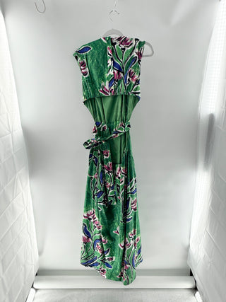 Aje cut out floral maxi dress, AUS 12 / US 8