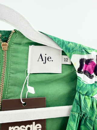 Aje cut out floral maxi dress, AUS 12 / US 8