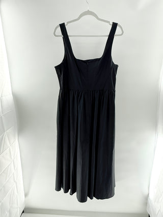 WAYF cotton midi dress fit and flare, XS