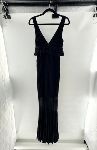Herve Leger bodycon long dress, S