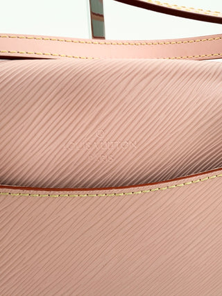 Louis Vuitton rose ballerine epi leather flap shoulder bag