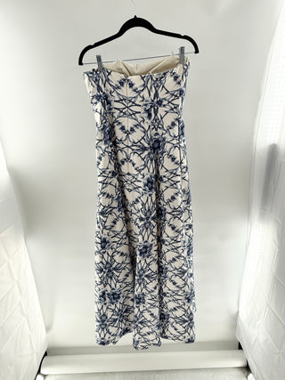 Marchessa Notte strapless floral high low gown dress, 6