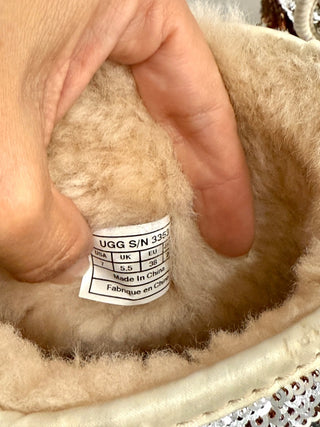 Ugg glitter boots, 7