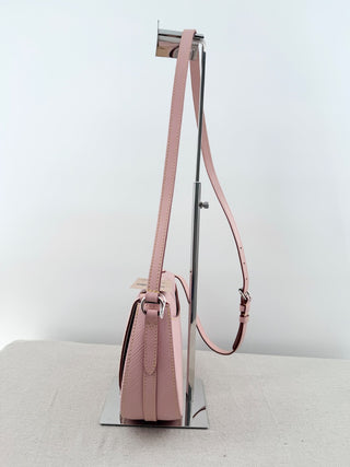Louis Vuitton rose ballerine epi leather flap shoulder bag