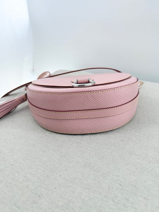 Louis Vuitton rose ballerine epi leather flap shoulder bag