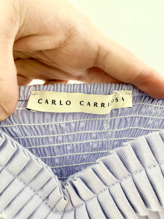 Carlo Carrizosa Mini dress, featuring pleated details, 4