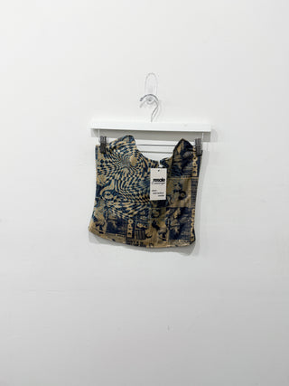 miaou graphic corset top, XS