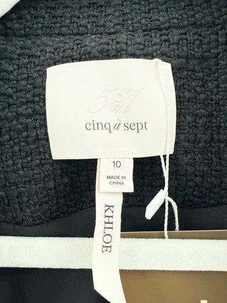 Cinq a sept tweed blazer, 10