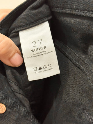 Mother The Tomcat High Rise Ankle Straight Jeans Lasting Impression Women's 27