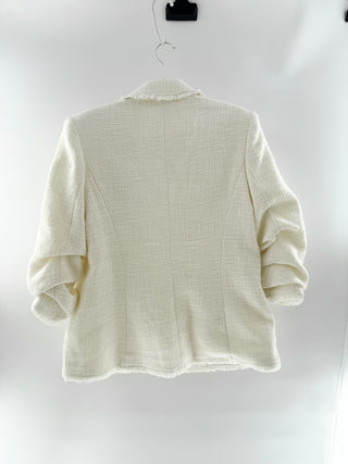 Cinq a sept tweed blazer, 10