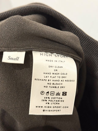 High Sport crop ponte pants, S