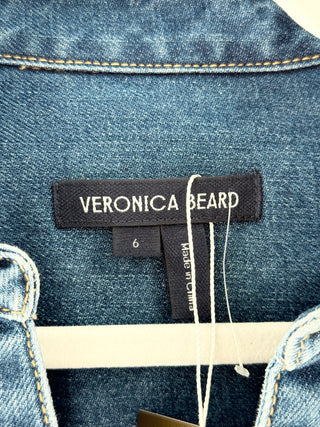 Veronica Beard Dark Washed Denim Dress, 6
