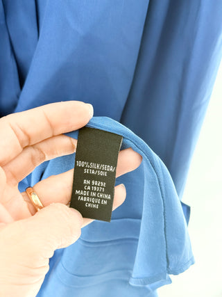 Tibi 100% silk tunic, M oversized