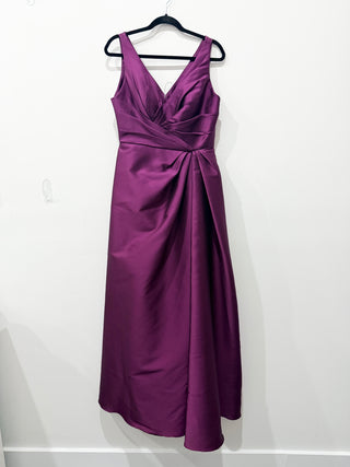 Adolfo Dominguez ruched gown long dress, 42 / 10