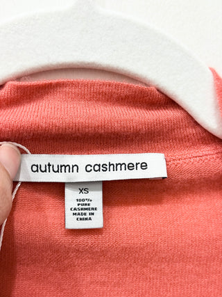 Autumn Cashmere open cardigan 100% cashmere, XS
