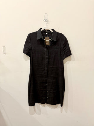 Theory short sleeve shirt mini dress, M
