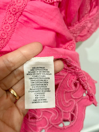 Alice & Olivia eyelet mini dress, 6