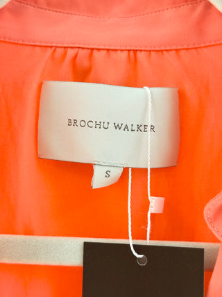 Brochu Walker cotton shirt dress mini, S