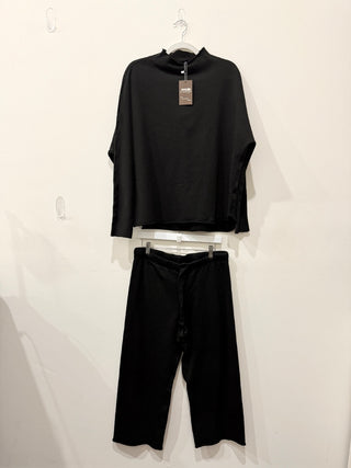 Frank & Eileen cotton sweat set joggers and top, M