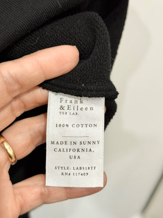 Frank & Eileen cotton sweat set joggers and top, M